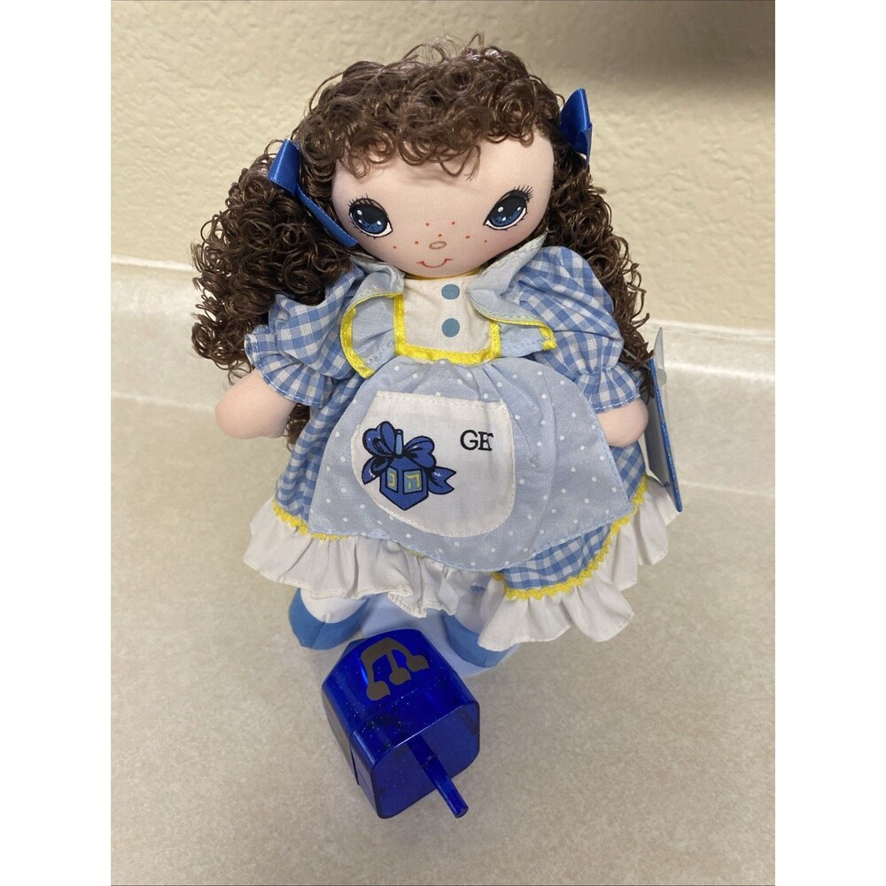 Rare Applause Shana Hanukkah Lights Plush Girl